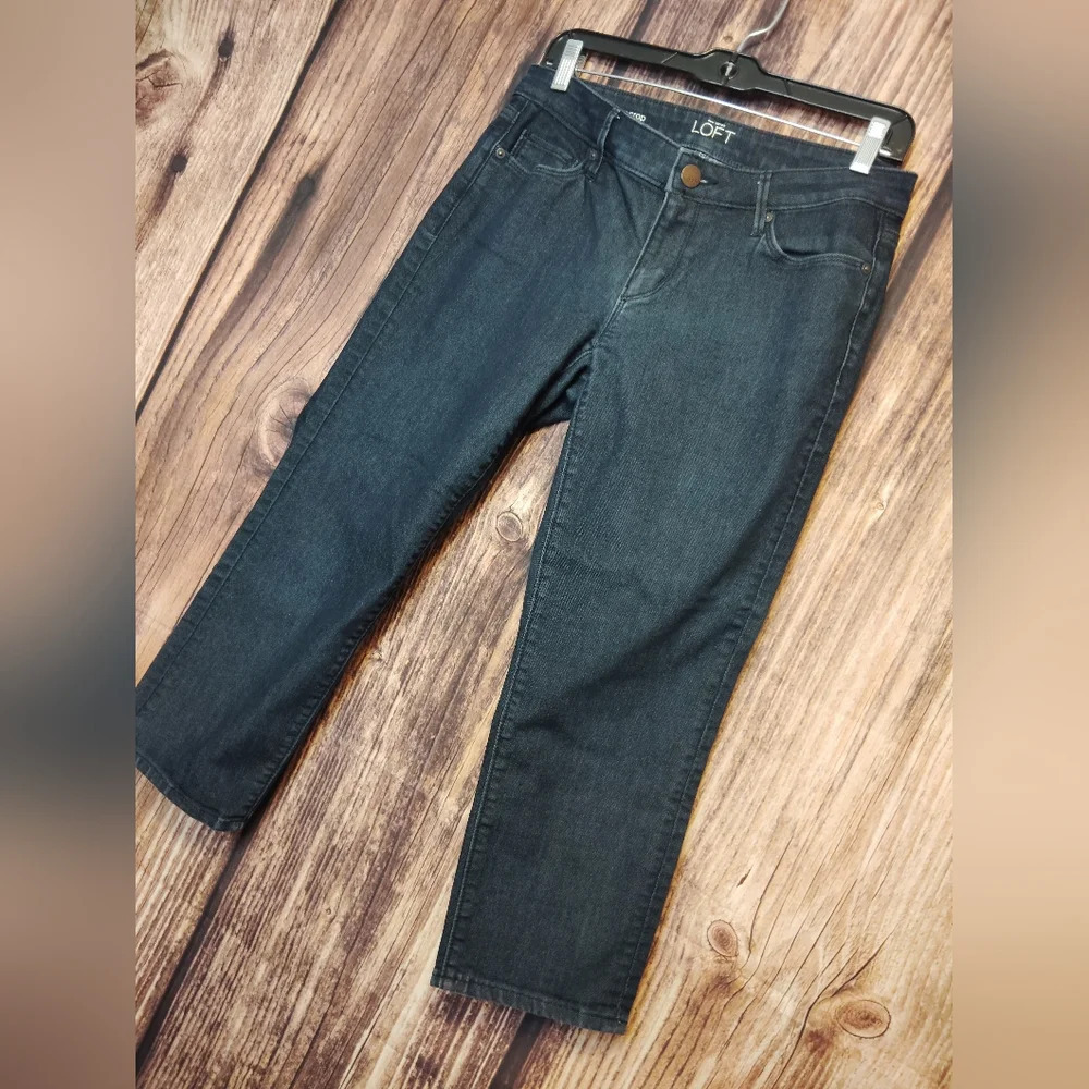 LOFT Curvy Cropped Women's Jeans Size 27! NWOT - Picture 2 of 4